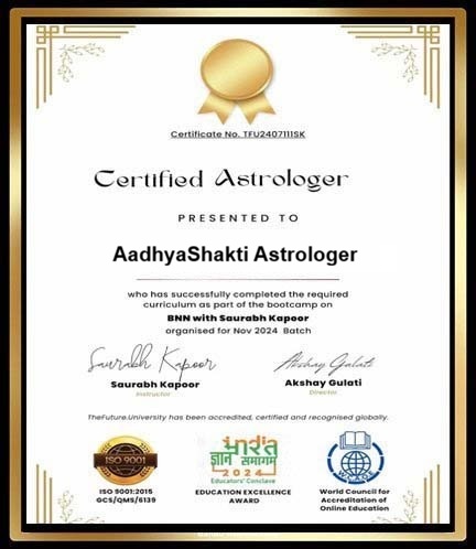 AadhyaShakti Astrologer